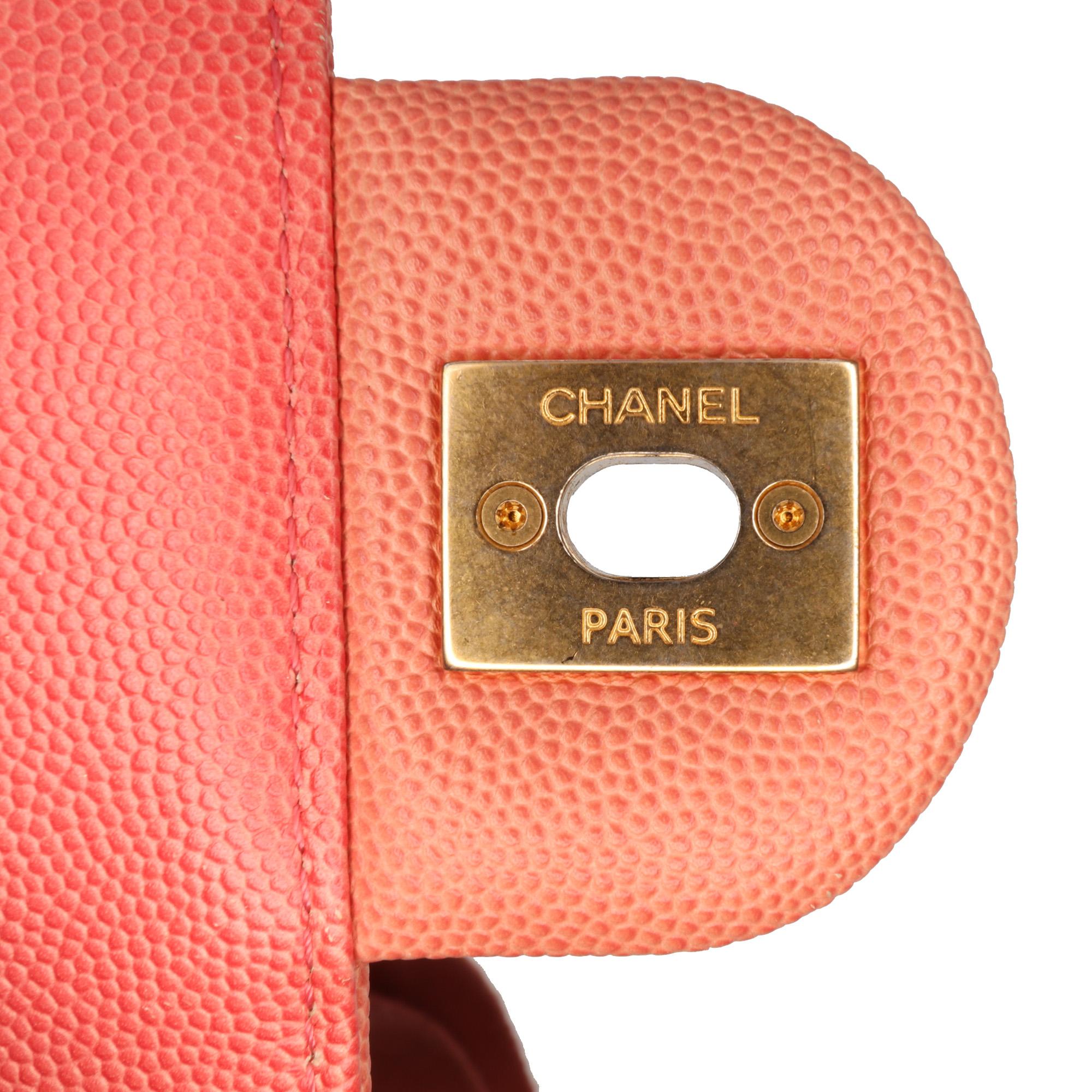 Chanel Medium Quilted Caviar Sunset On The Sea Flap
