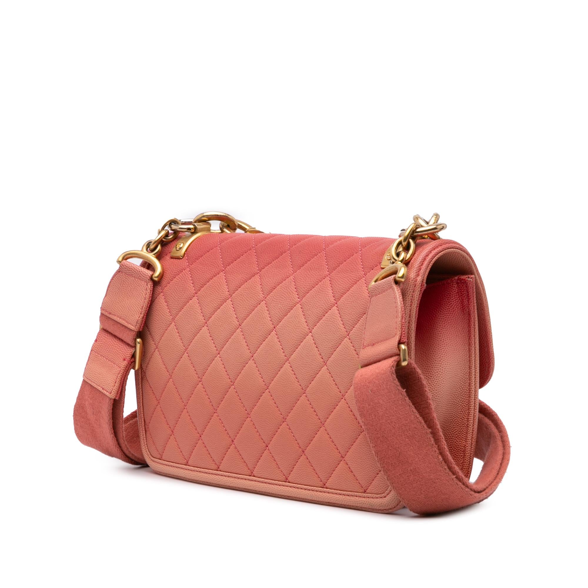 Chanel Medium Quilted Caviar Sunset On The Sea Flap