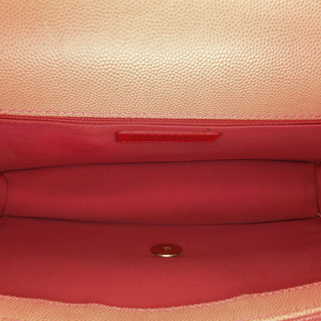 Chanel Medium Quilted Caviar Sunset On The Sea Flap