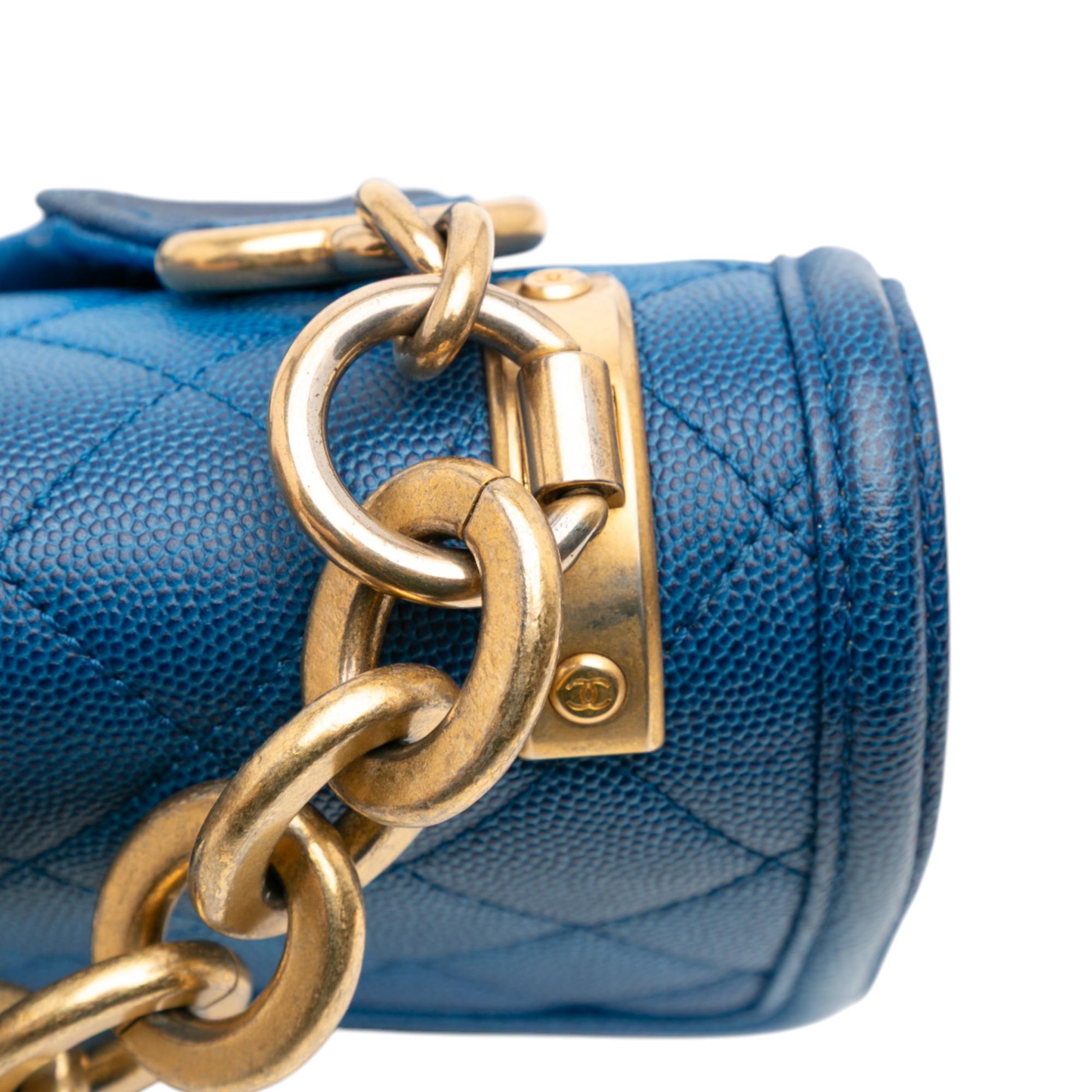 Chanel Medium Quilted Caviar Sunset On The Sea Flap