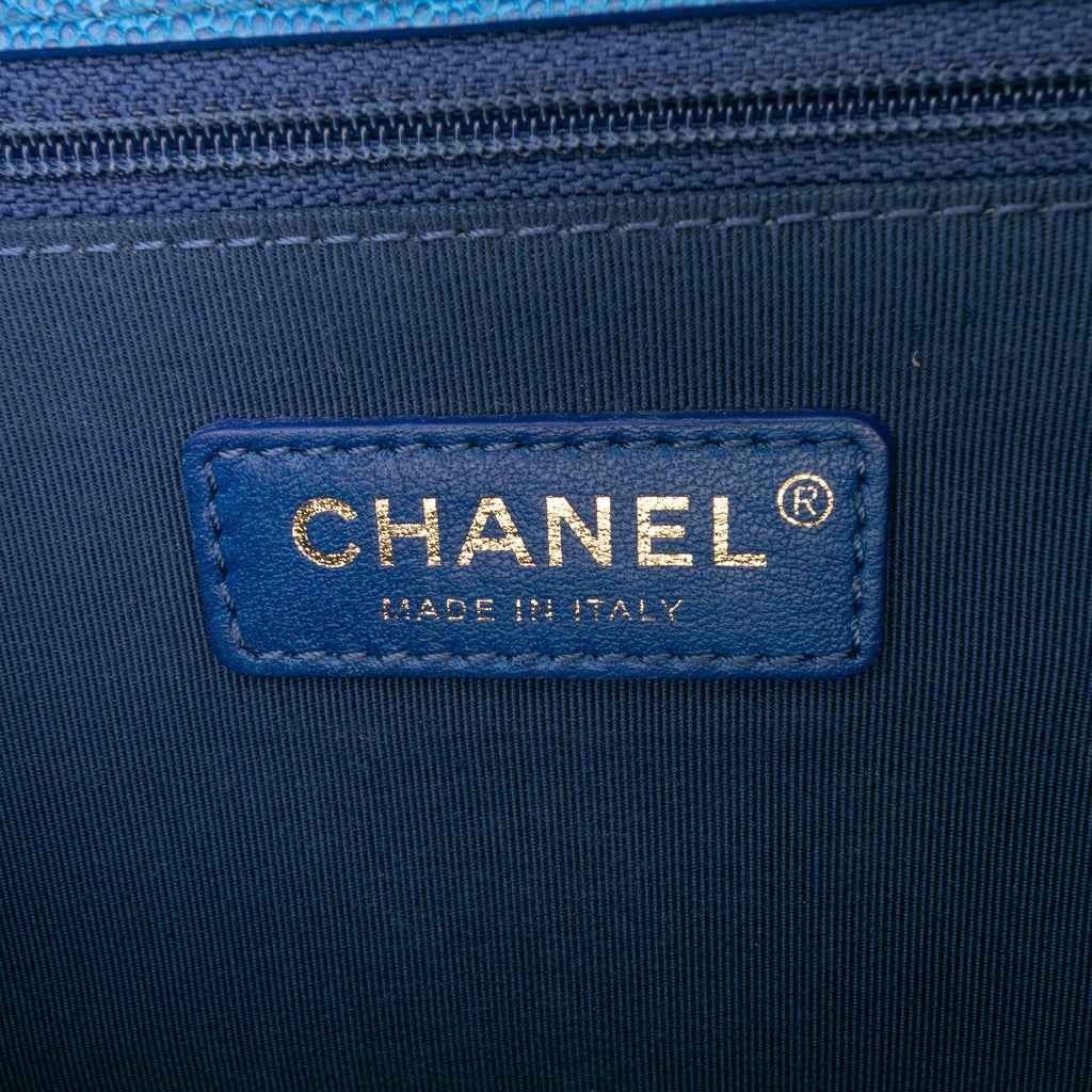 Chanel Medium Quilted Caviar Sunset On The Sea Flap