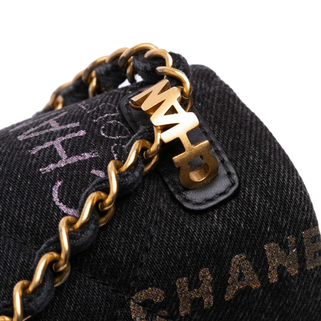 Chanel Medium Quilted Denim Mood Flap