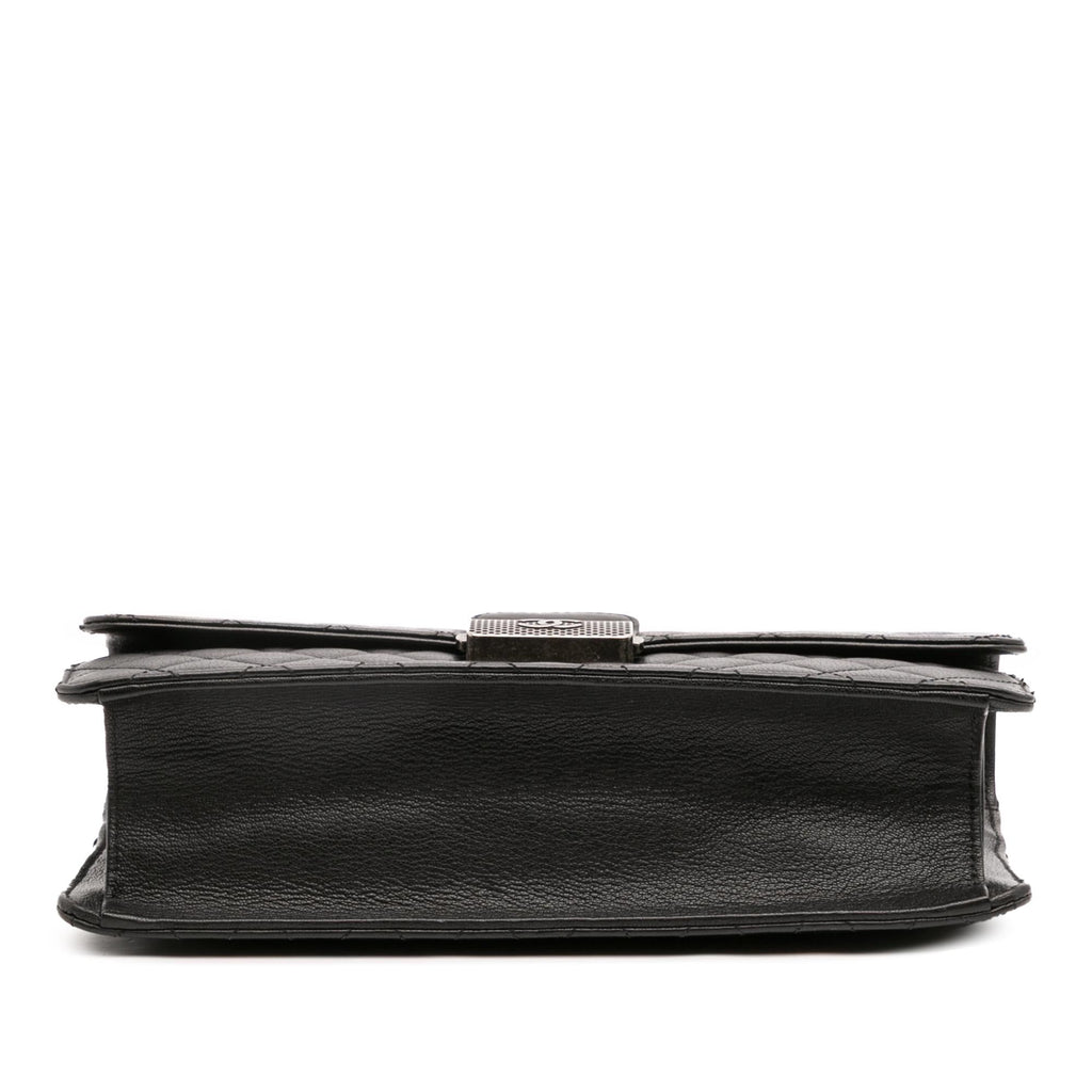 Chanel Medium Quilted Goatskin CC University Flap