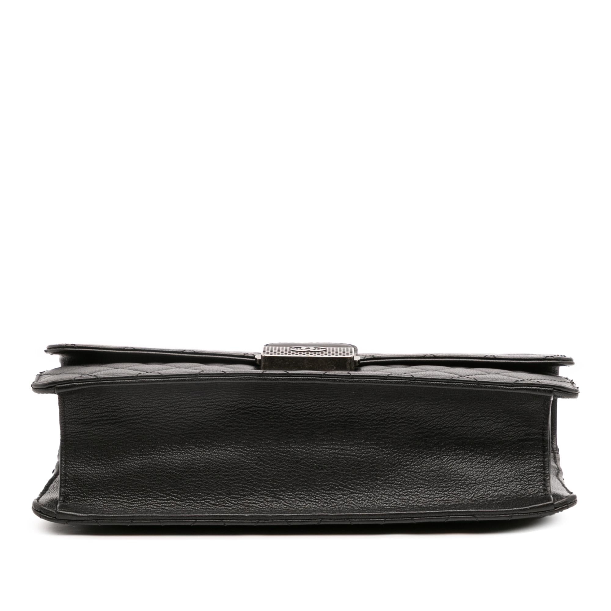 Chanel Medium Quilted Goatskin CC University Flap