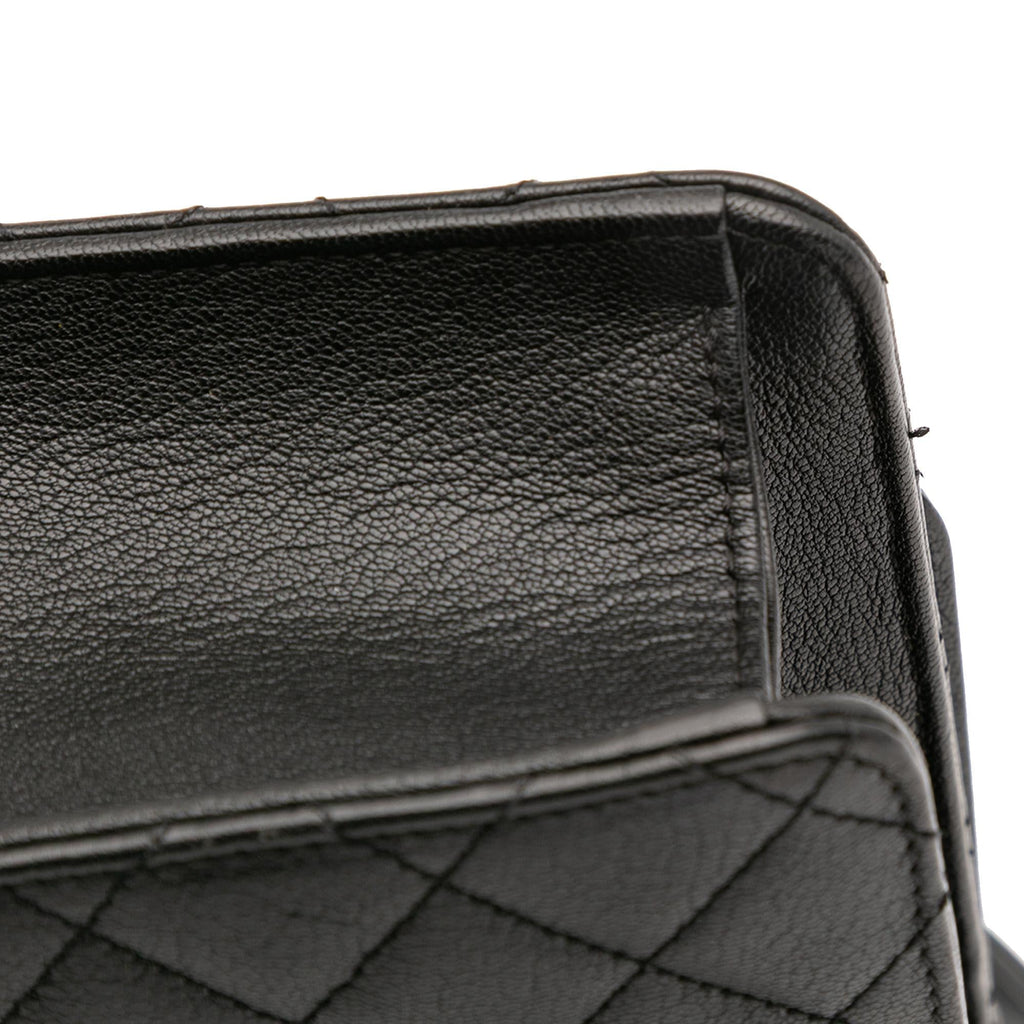 Chanel Medium Quilted Goatskin CC University Flap