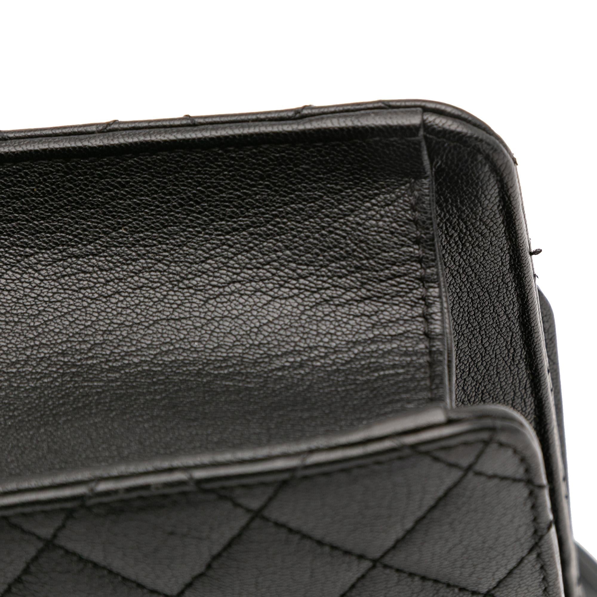 Chanel Medium Quilted Goatskin CC University Flap