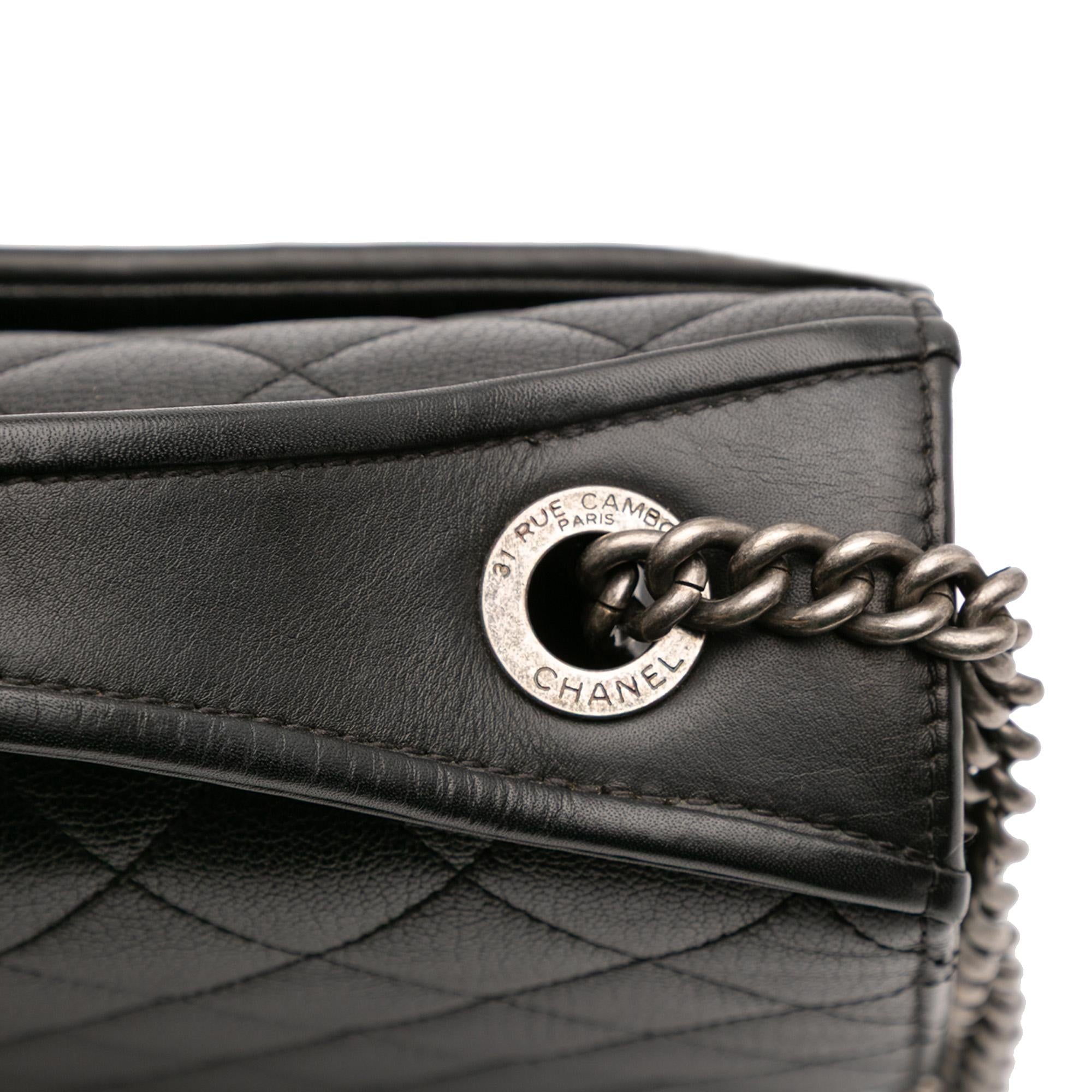 Chanel Medium Quilted Goatskin CC University Flap
