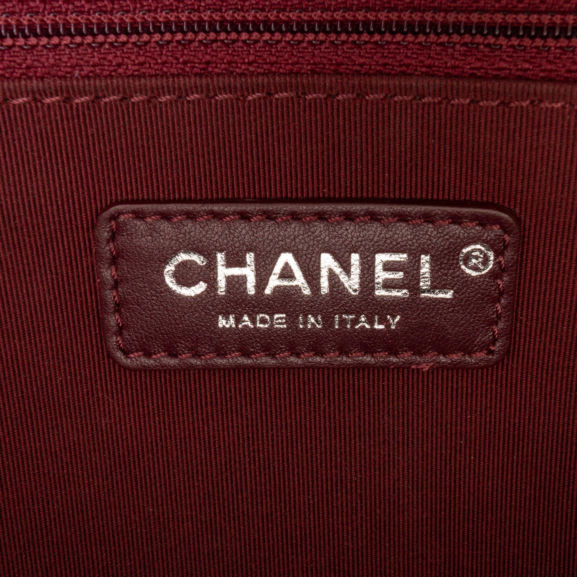 Chanel Medium Quilted Goatskin CC University Flap