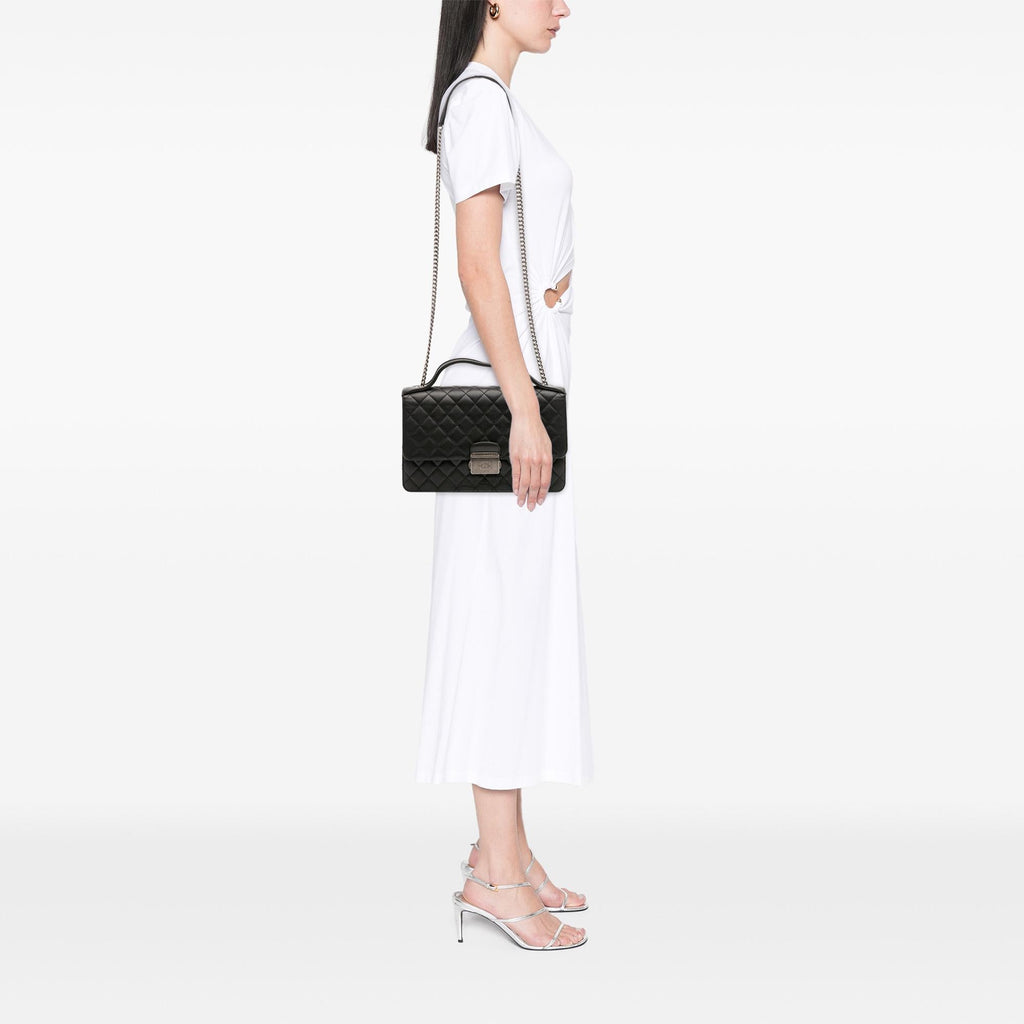 Chanel Medium Quilted Goatskin CC University Flap