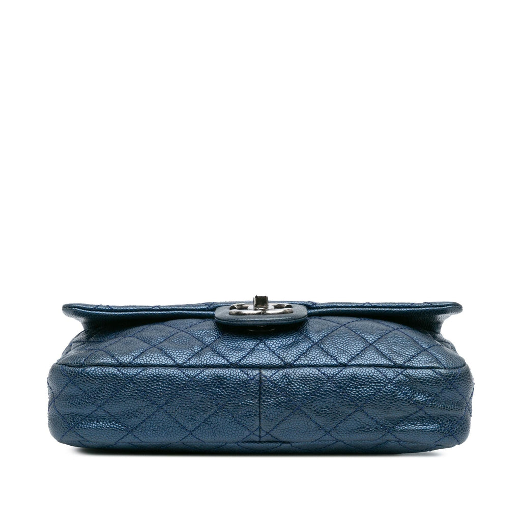 Chanel Medium Quilted Iridescent Caviar Easy Flap