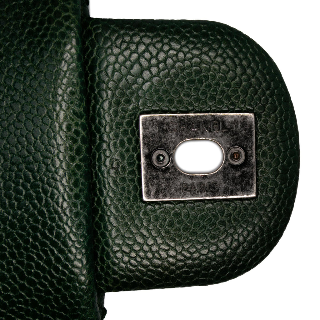 Chanel Medium Quilted Iridescent Caviar Easy Flap