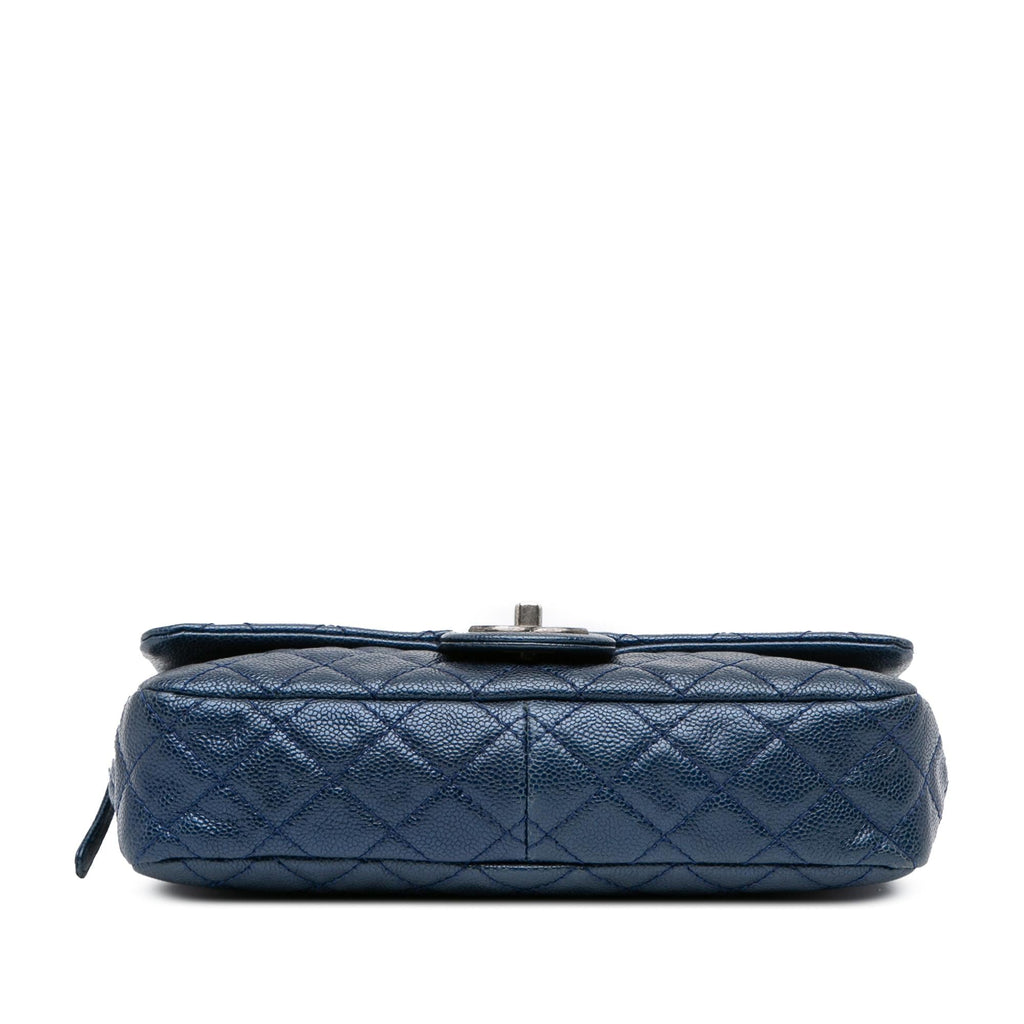 Chanel Medium Quilted Iridescent Caviar Easy Flap
