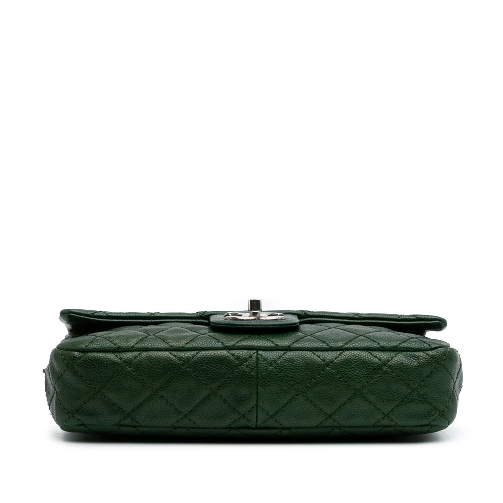 Chanel Medium Quilted Iridescent Caviar Easy Flap