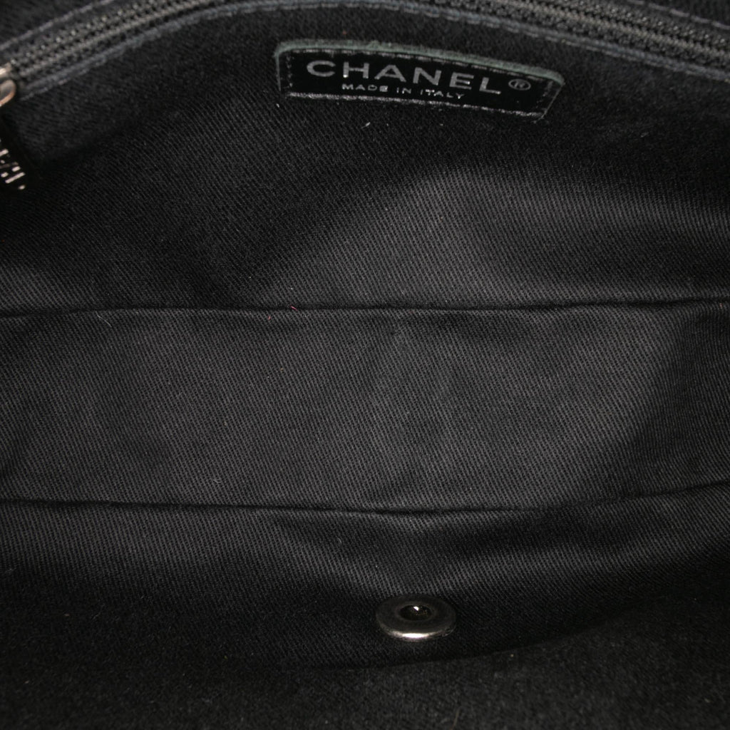 Chanel Medium Quilted Iridescent Caviar Easy Flap