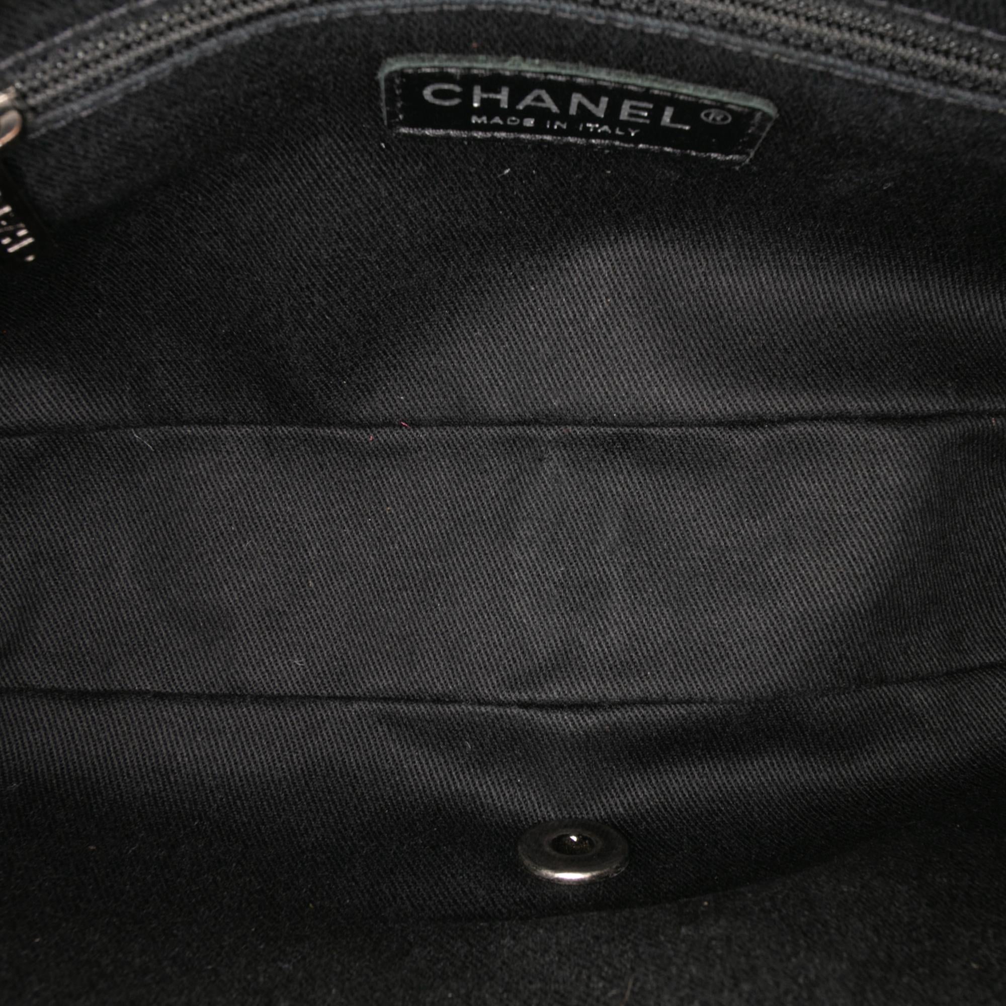 Chanel Medium Quilted Iridescent Caviar Easy Flap