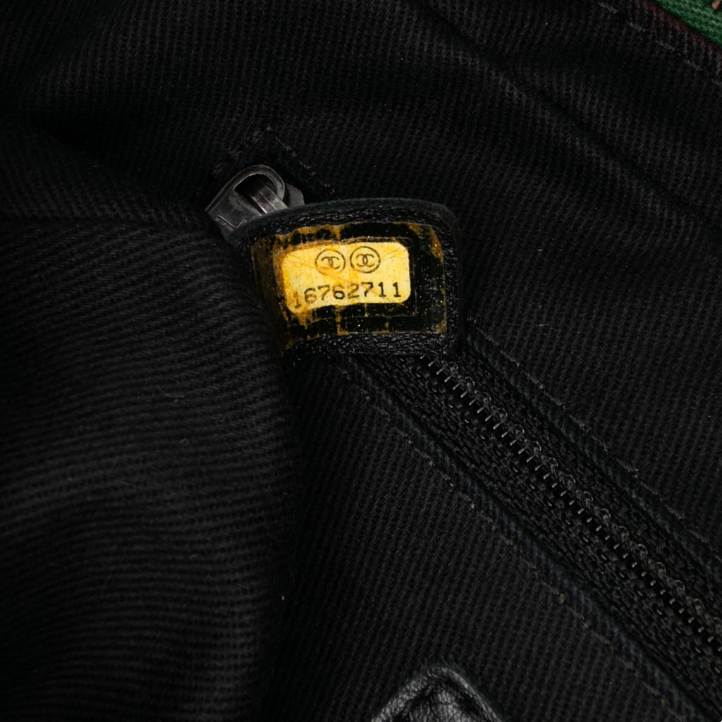 Chanel Medium Quilted Iridescent Caviar Easy Flap