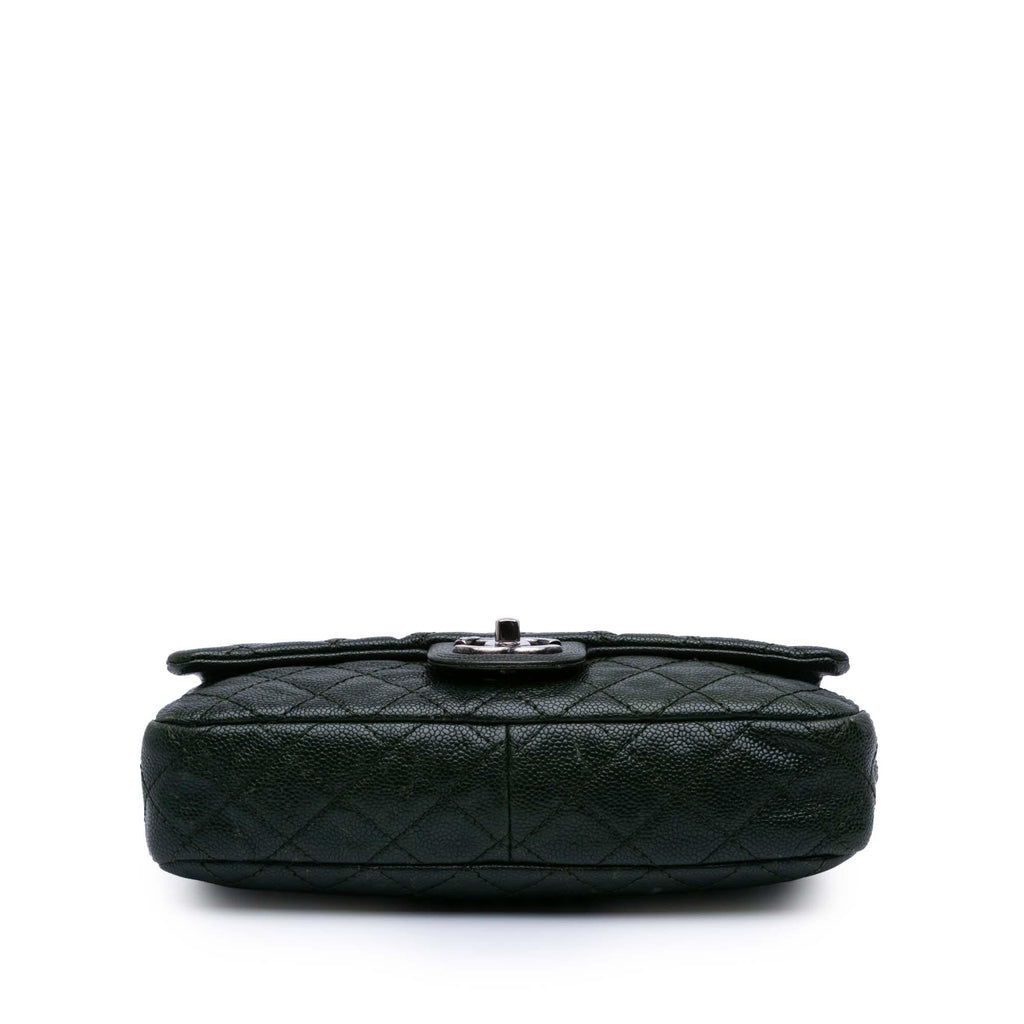 Chanel Medium Quilted Iridescent Caviar Easy Flap