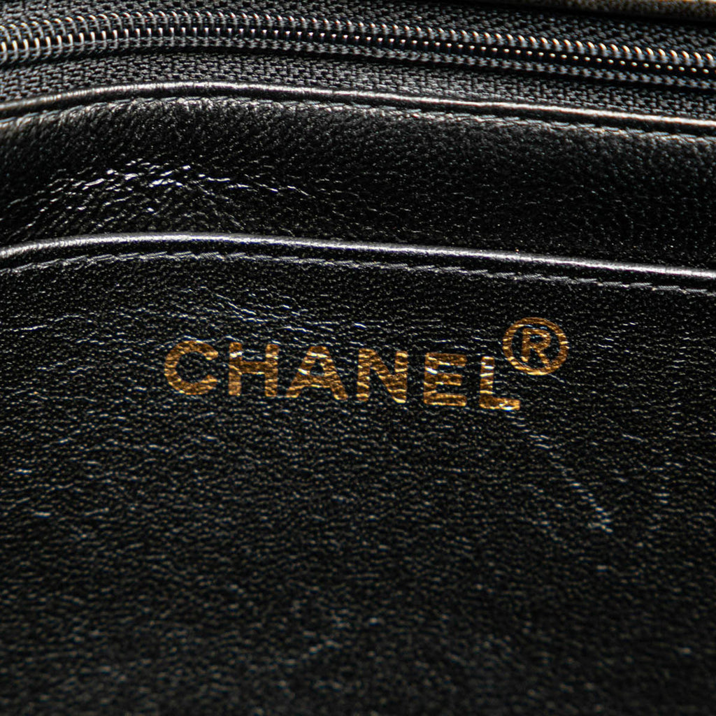 Chanel Medium Quilted Lambskin Border Single Flap (SHG-Tu2Hic)