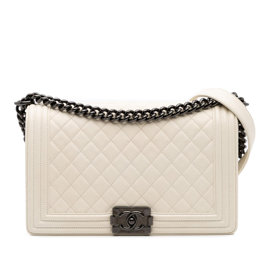 Chanel Medium Quilted Lambskin Boy Flap