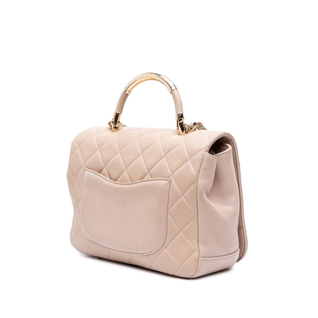 Chanel Medium Quilted Lambskin Carry Chic Flap