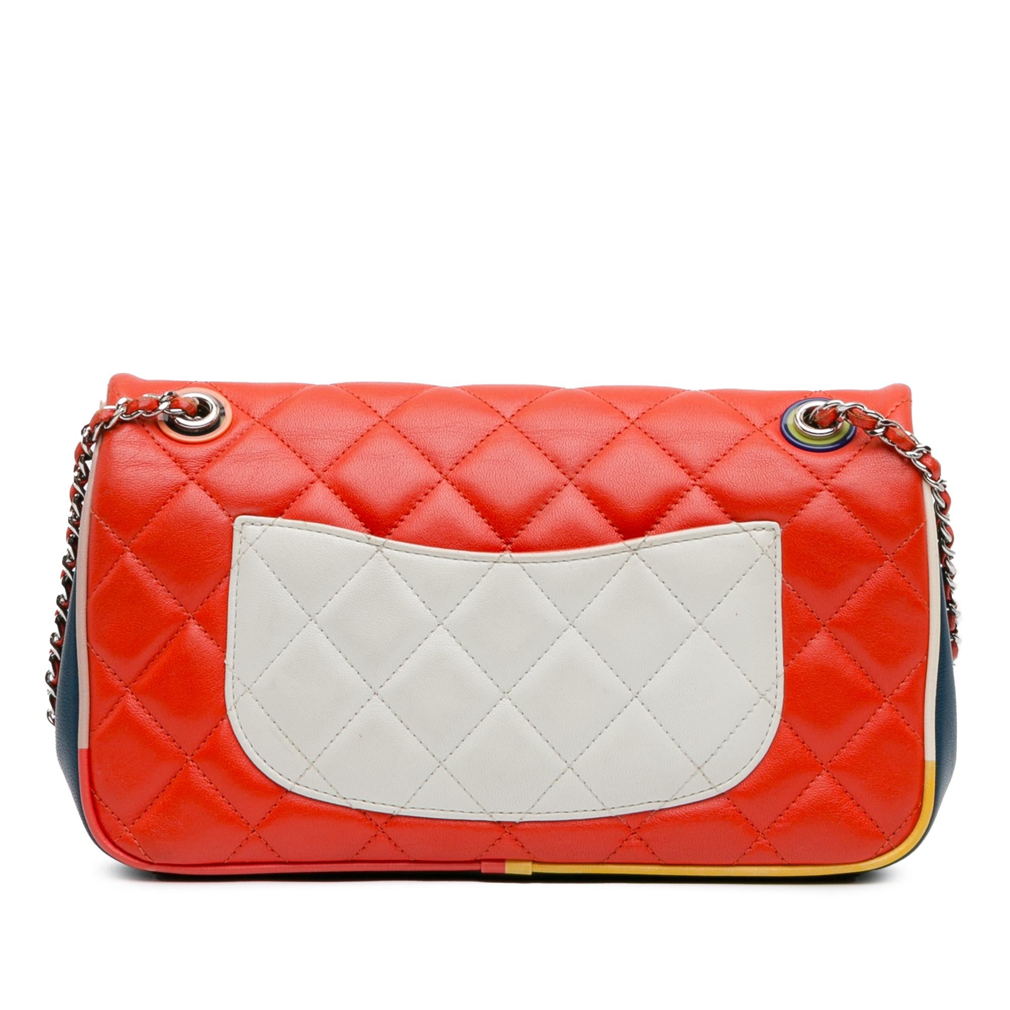 Chanel Medium Quilted Lambskin Cuba Color Flap (SHG-lYmqHQ)