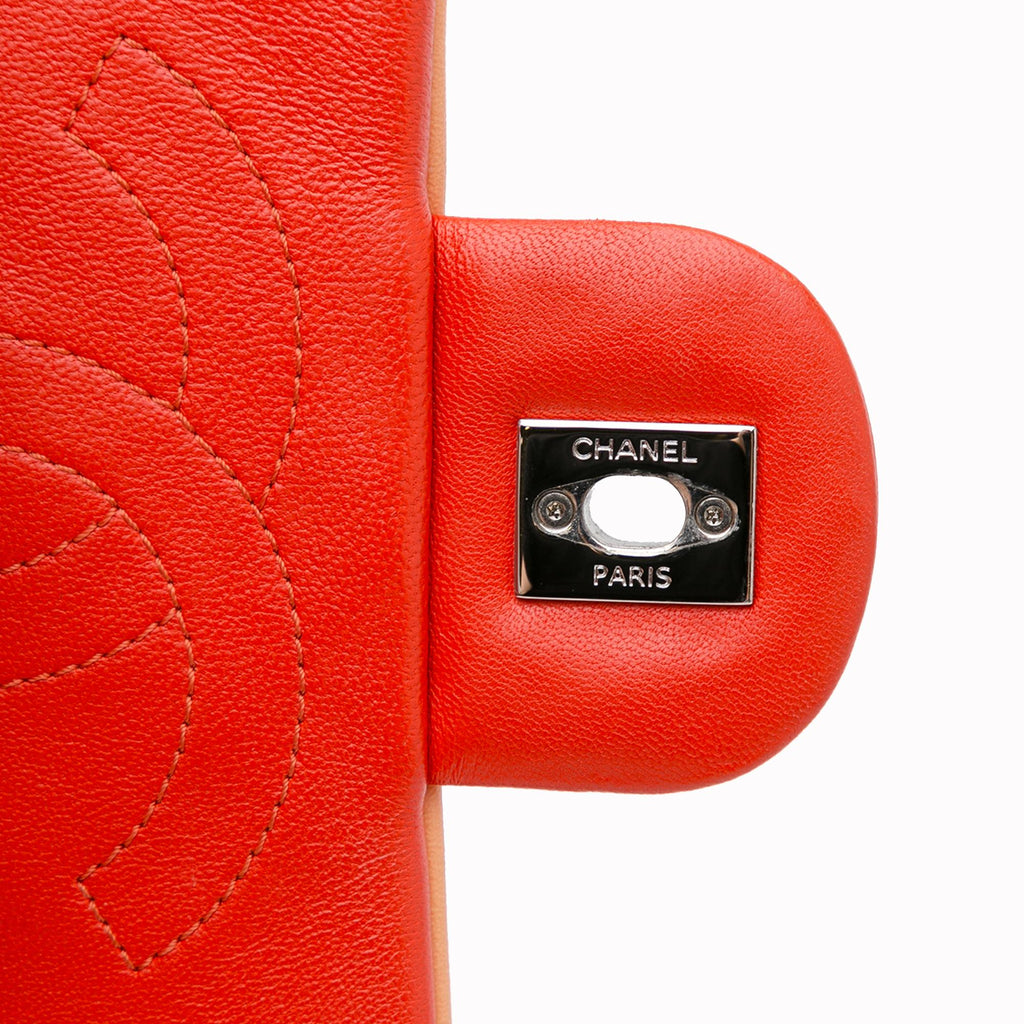 Chanel Medium Quilted Lambskin Cuba Color Flap (SHG-lYmqHQ)