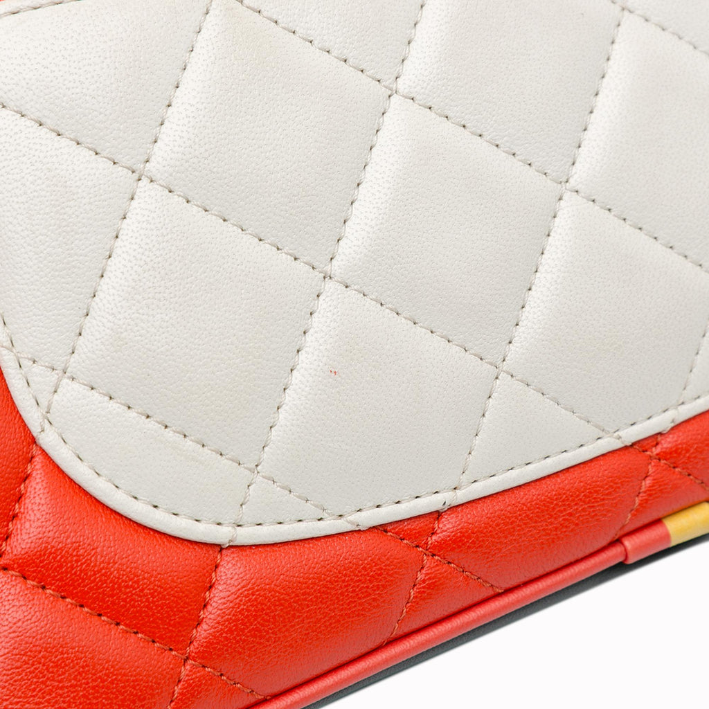 Chanel Medium Quilted Lambskin Cuba Color Flap (SHG-lYmqHQ)
