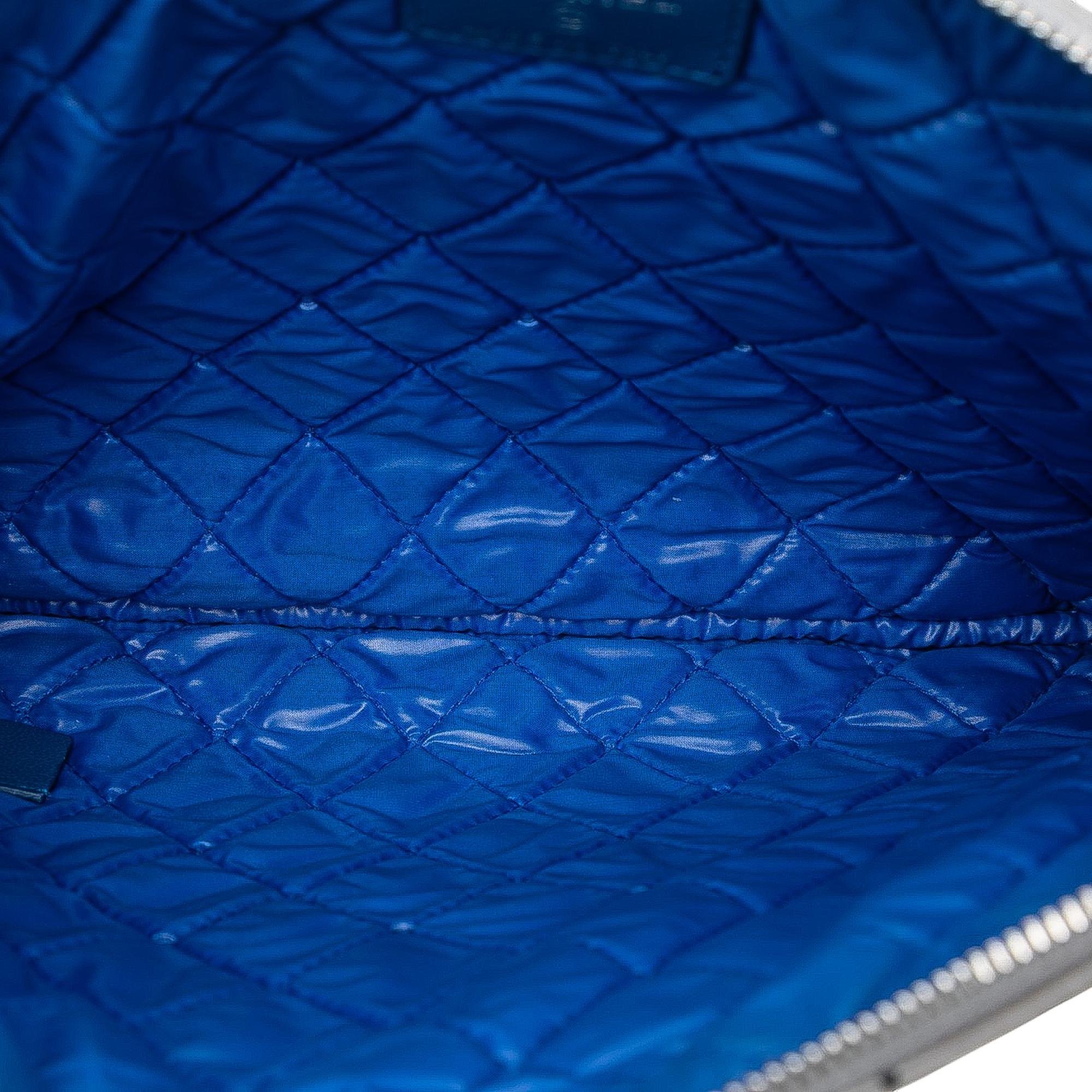 Chanel Medium Quilted Lambskin Data Center O Case Clutch