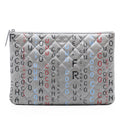 Chanel Medium Quilted Lambskin Data Center O Case Clutch