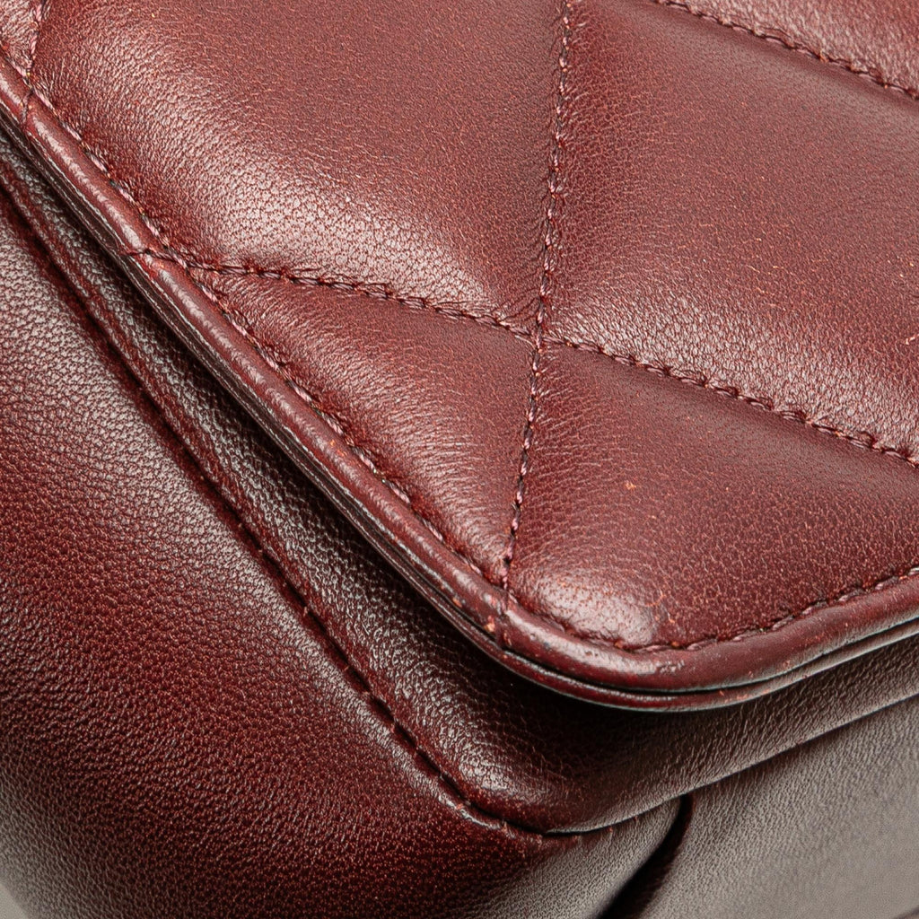 Chanel Medium Quilted Lambskin Diamond CC Flap