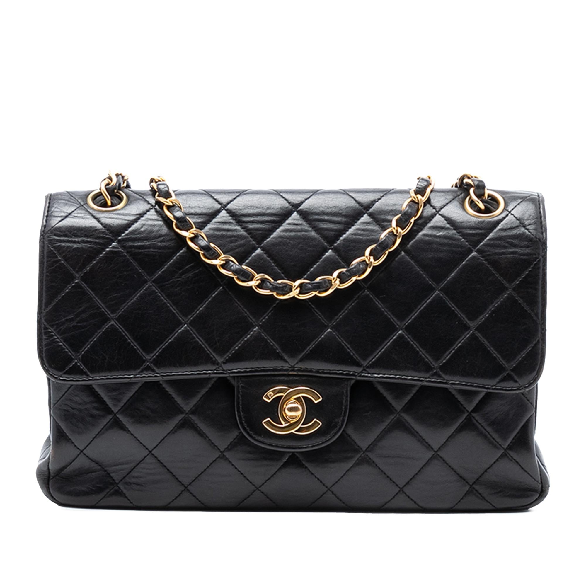 Chanel Medium Quilted Lambskin Double Sided Flap