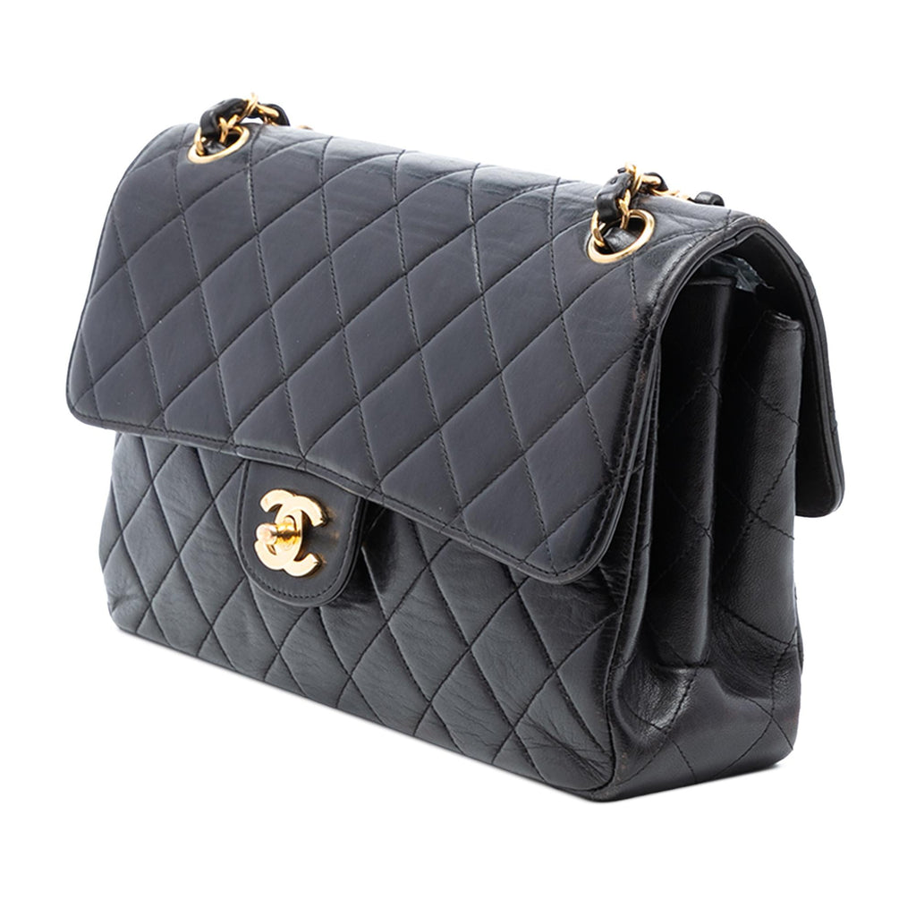 Chanel Medium Quilted Lambskin Double Sided Flap