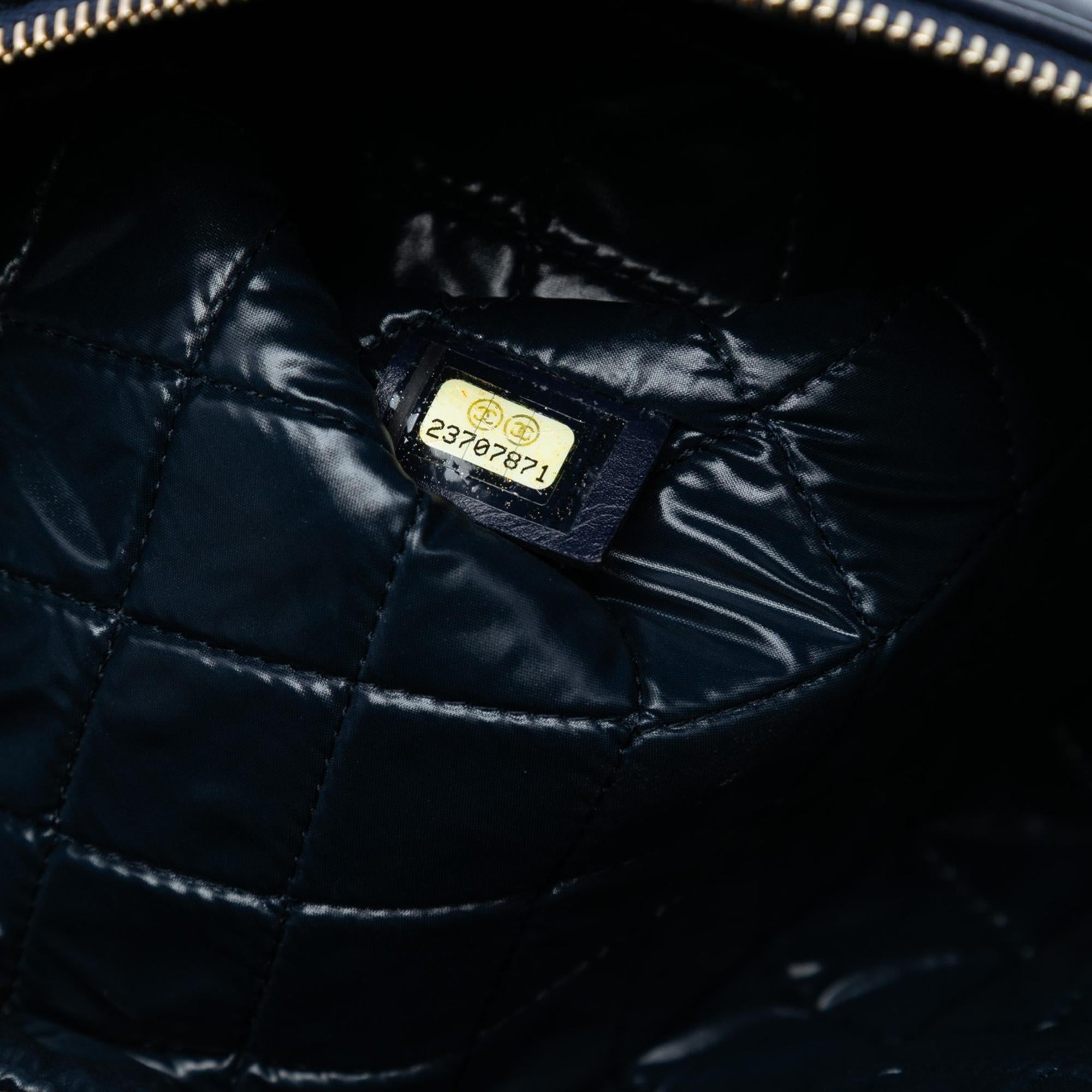 Chanel Medium Quilted Lambskin Double Stitch Tassel O Case Clutch