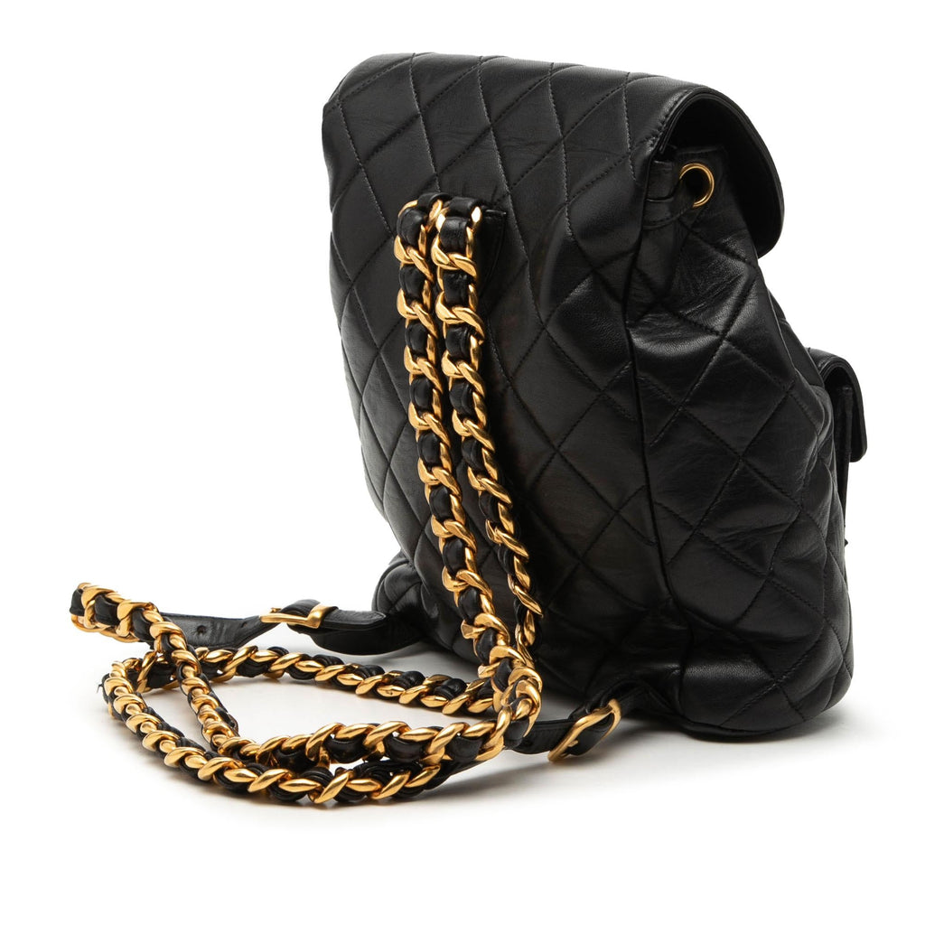 Chanel Medium Quilted Lambskin Duma Backpack