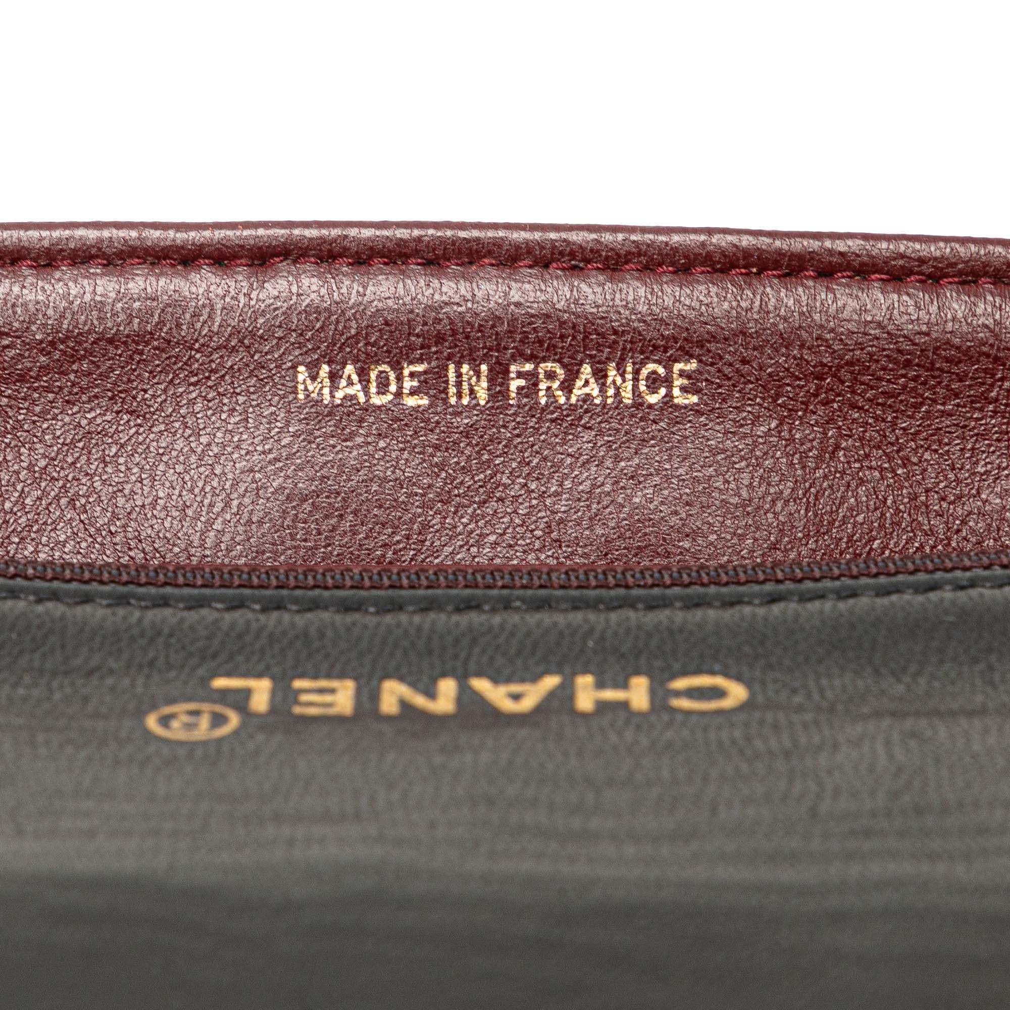 Chanel Medium Quilted Lambskin Full Flap