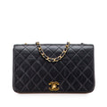 Chanel Medium Quilted Lambskin Full Flap