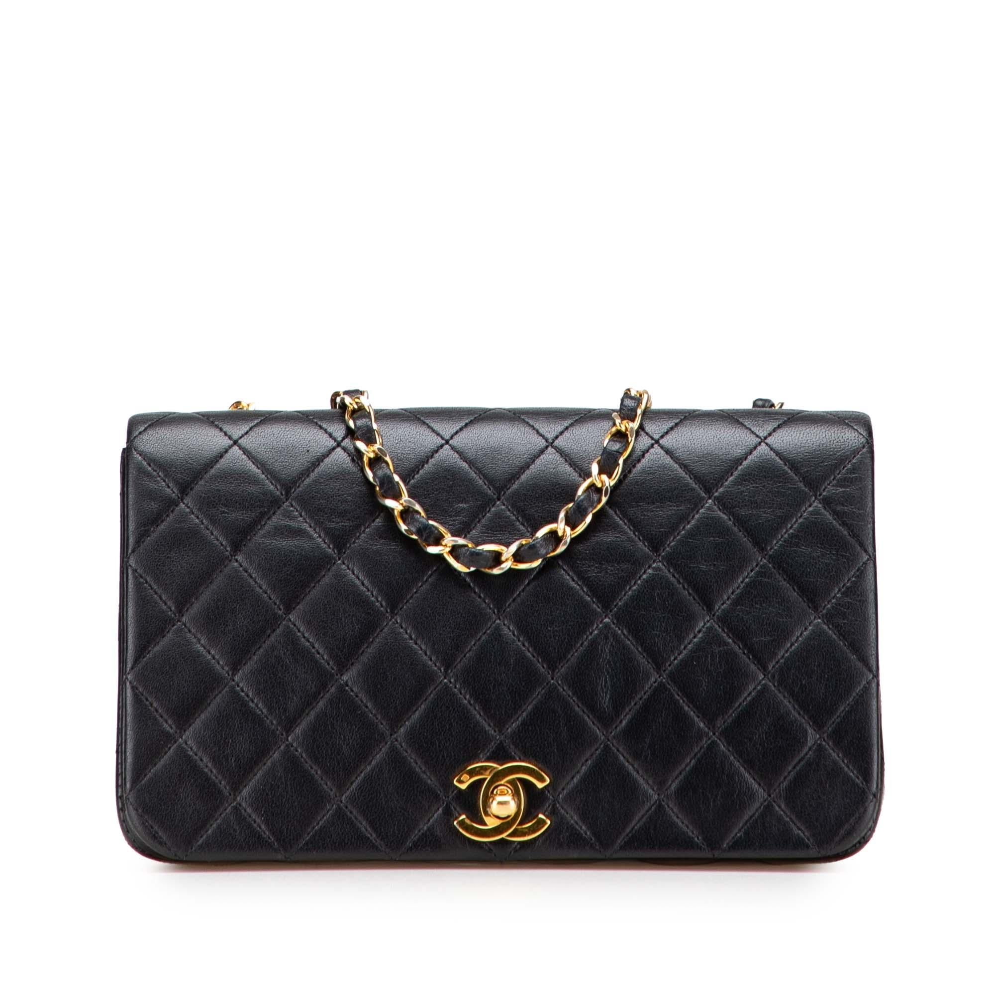 Chanel Medium Quilted Lambskin Full Flap