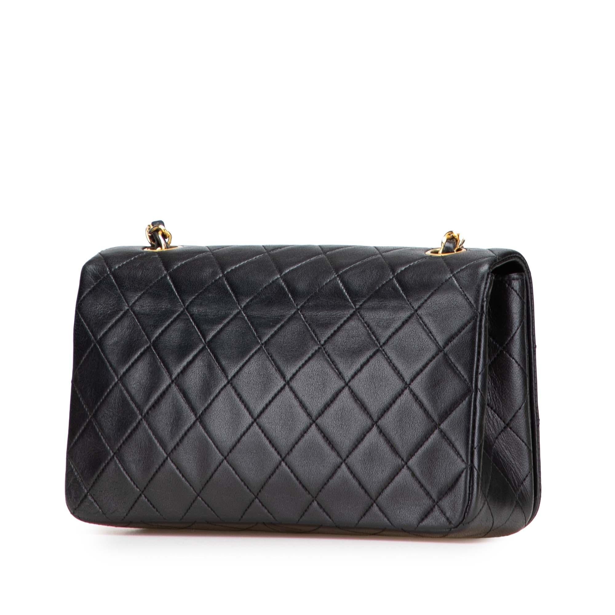 Chanel Medium Quilted Lambskin Full Flap