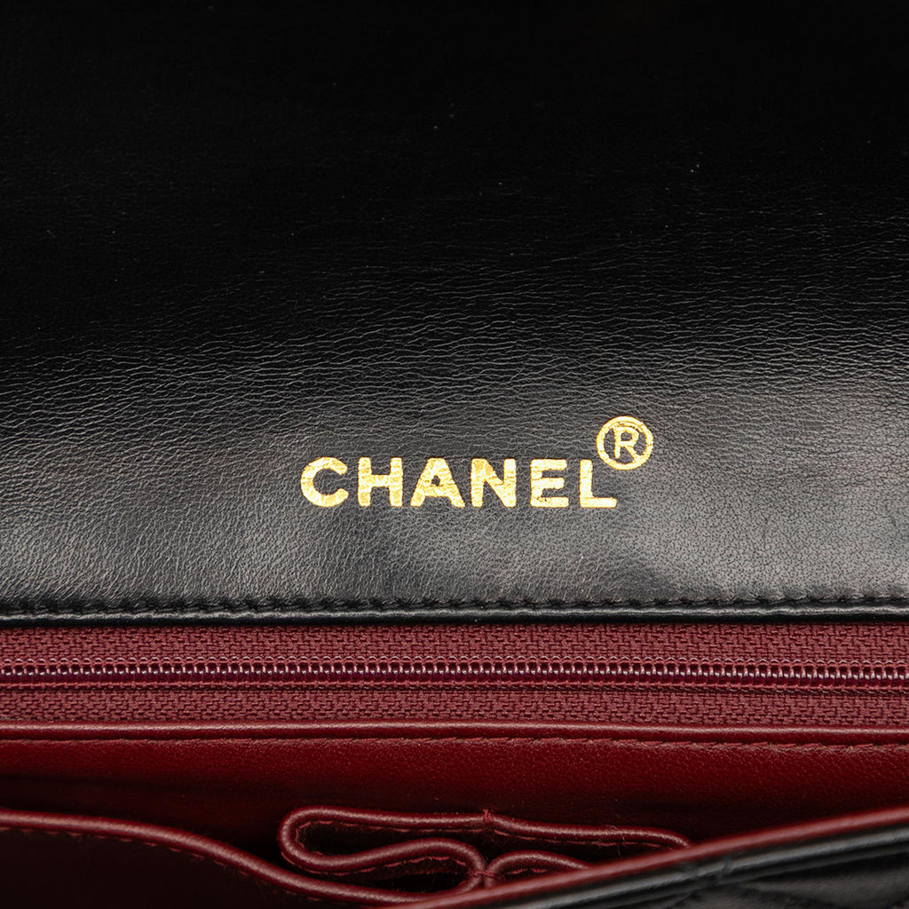 Chanel Medium Quilted Lambskin Full Flap
