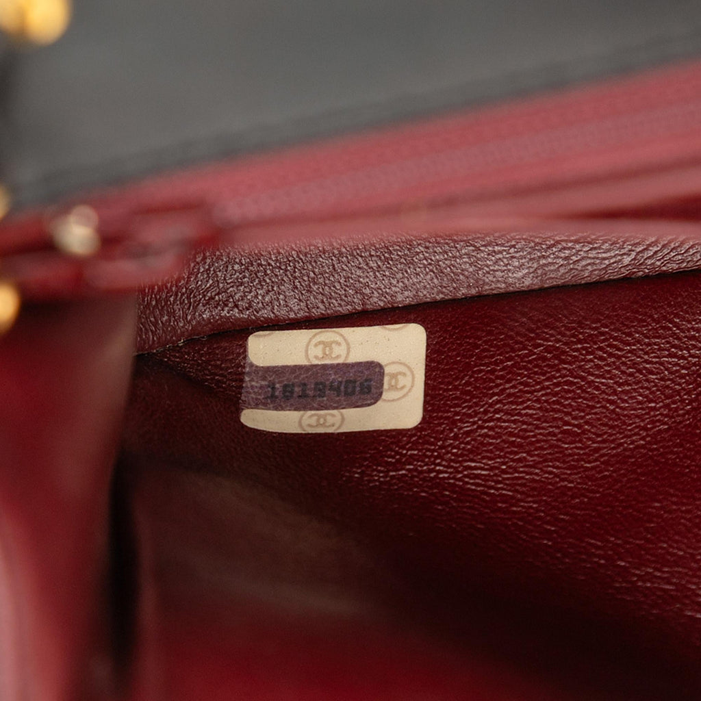 Chanel Medium Quilted Lambskin Full Flap