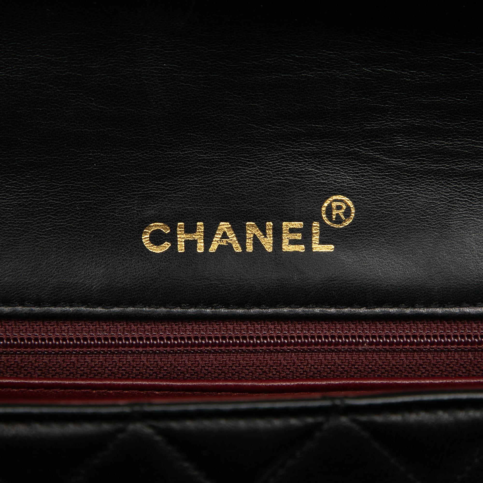 Chanel Medium Quilted Lambskin Full Flap