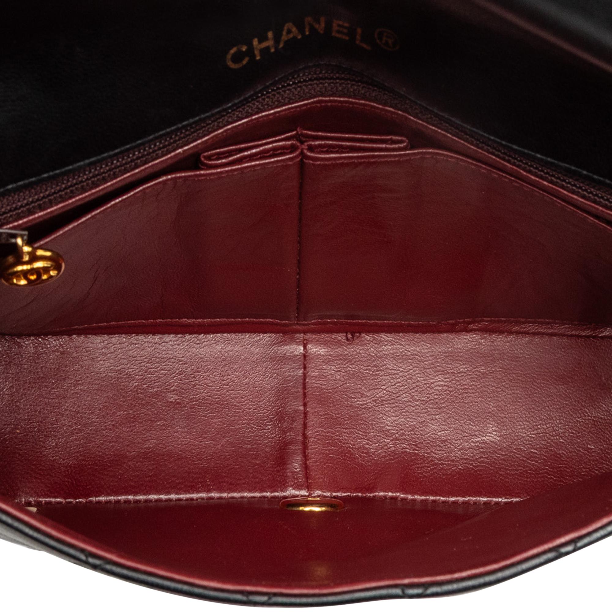 Chanel Medium Quilted Lambskin Full Flap