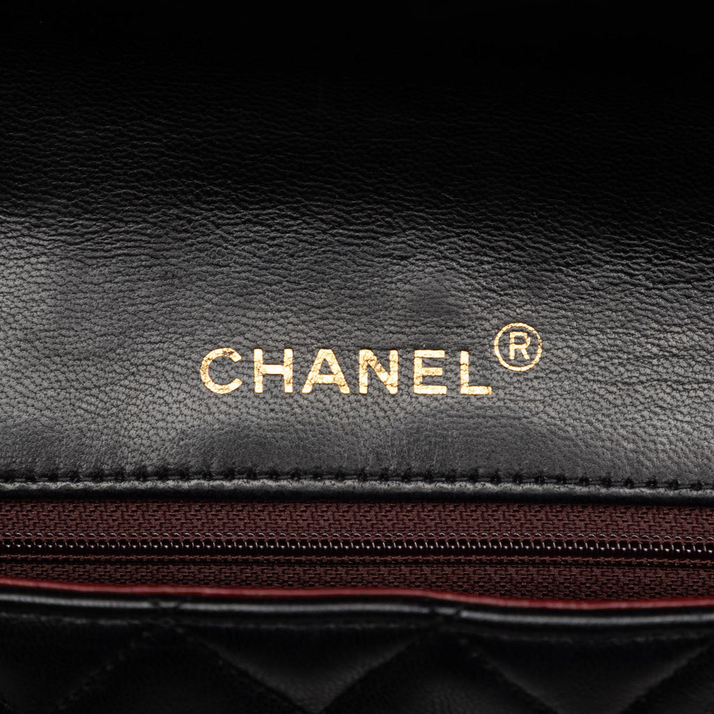Chanel Medium Quilted Lambskin Full Flap