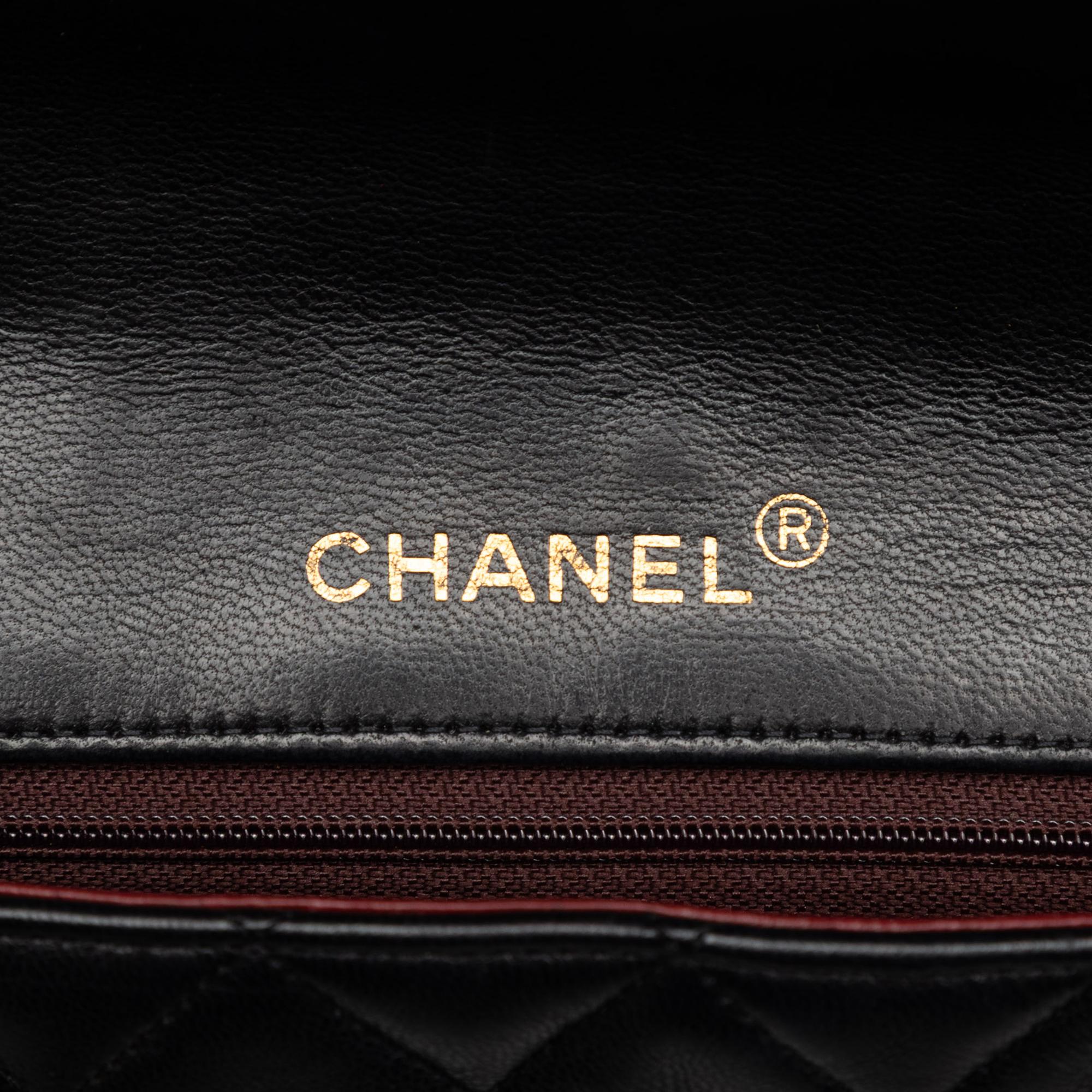 Chanel Medium Quilted Lambskin Full Flap