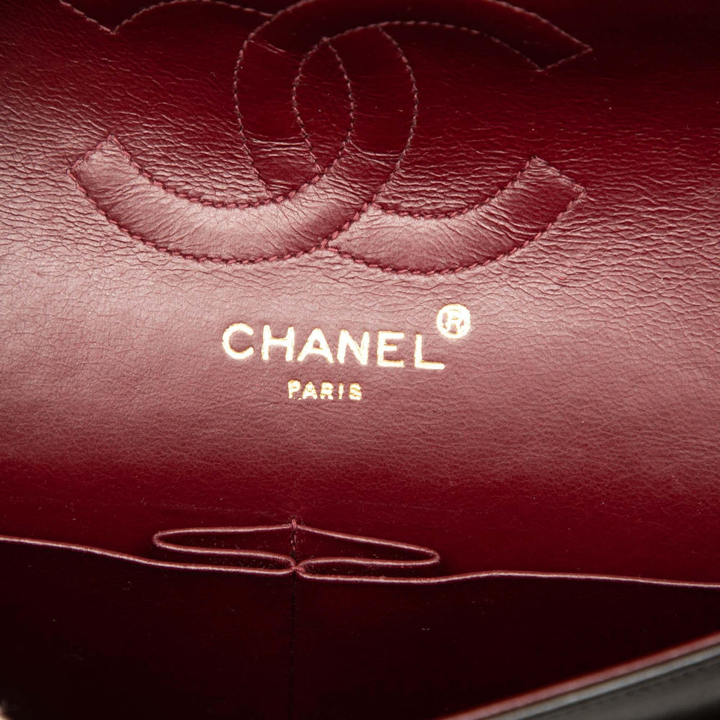Chanel Medium Quilted Lambskin Gold and Silver Combo CC Double Flap