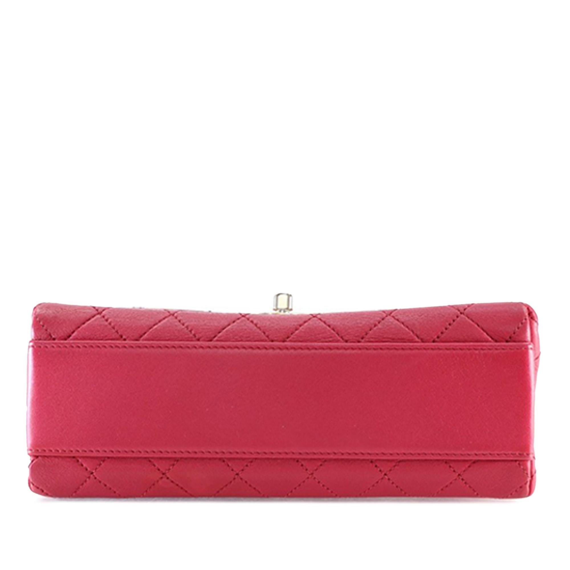 Chanel Medium Quilted Lambskin La Parisienne Flap