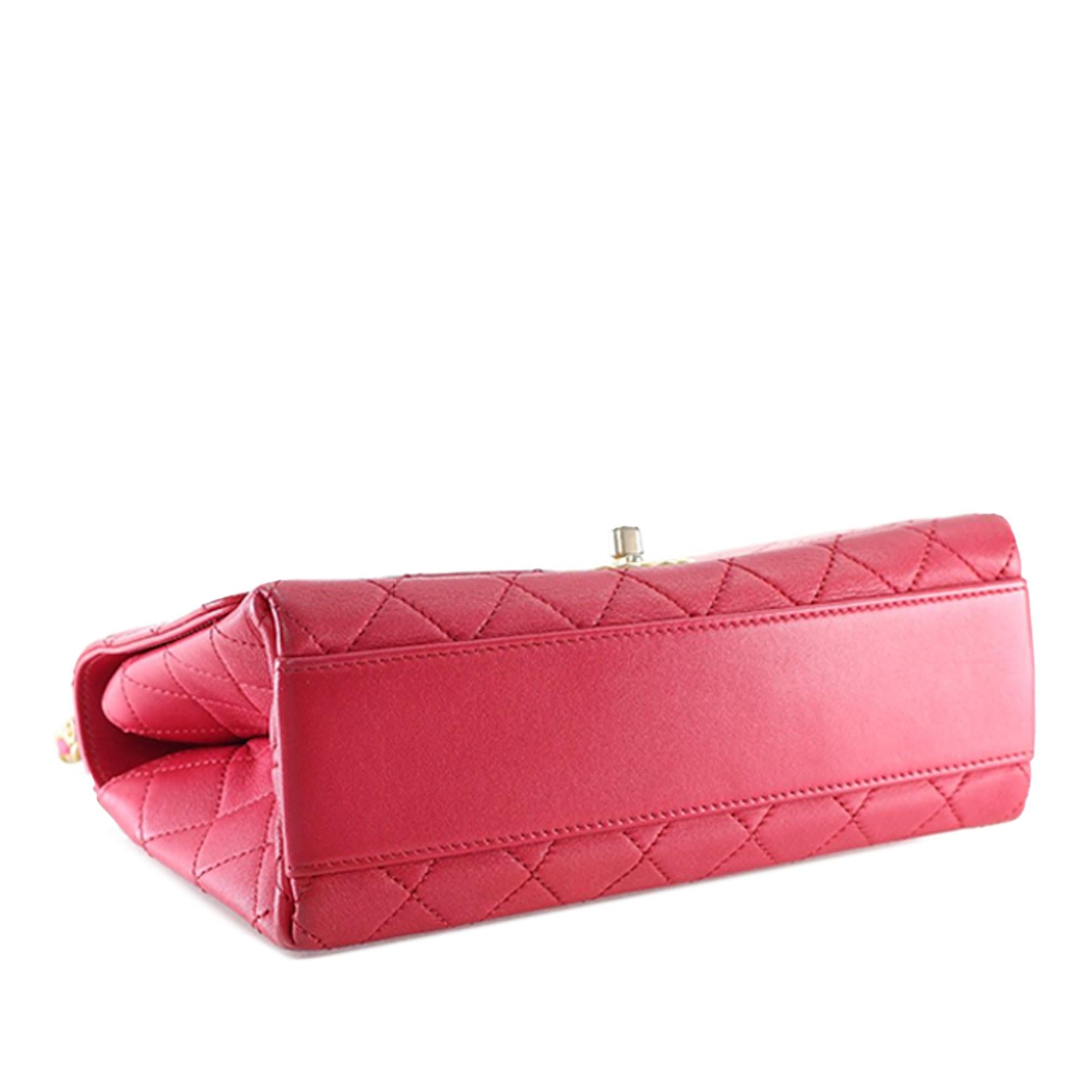 Chanel Medium Quilted Lambskin La Parisienne Flap