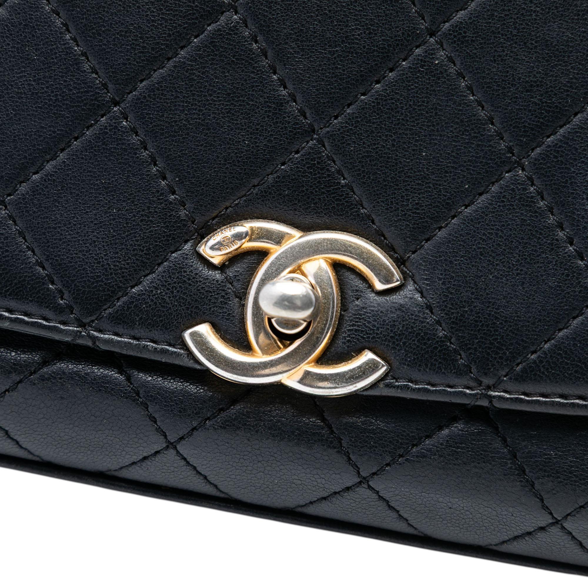 Chanel Medium Quilted Lambskin La Parisienne Flap