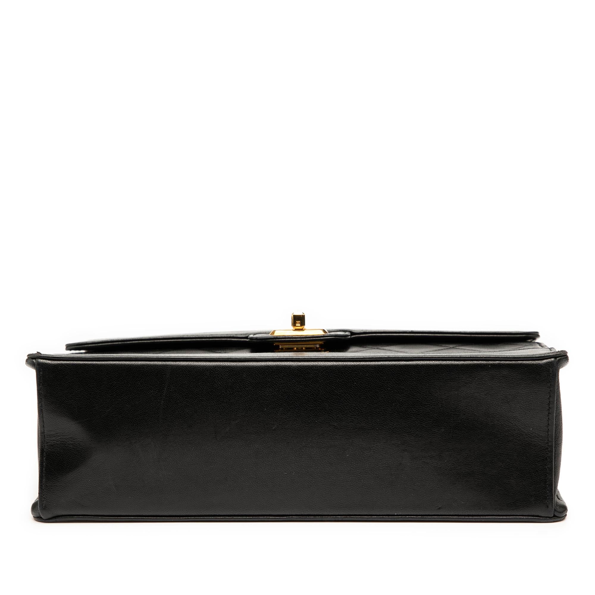 Chanel Medium Quilted Lambskin Mademoiselle Single Flap