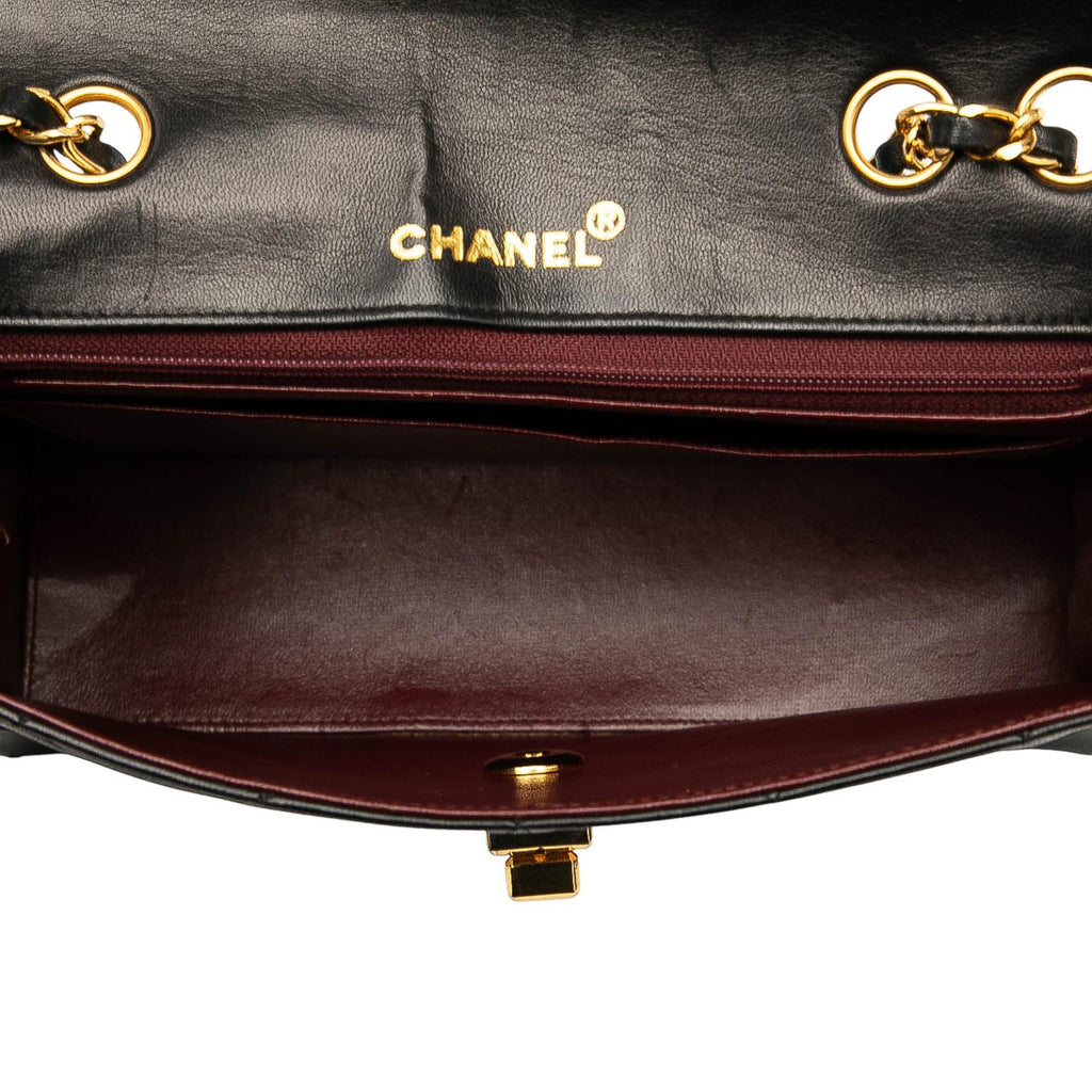 Chanel Medium Quilted Lambskin Mademoiselle Single Flap